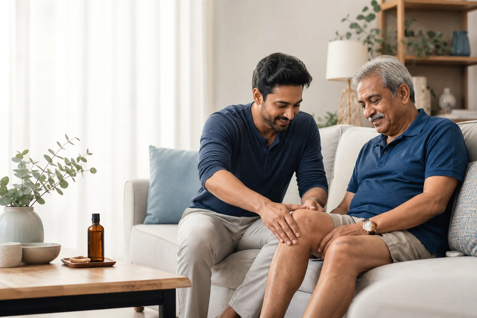Everyday family massage care